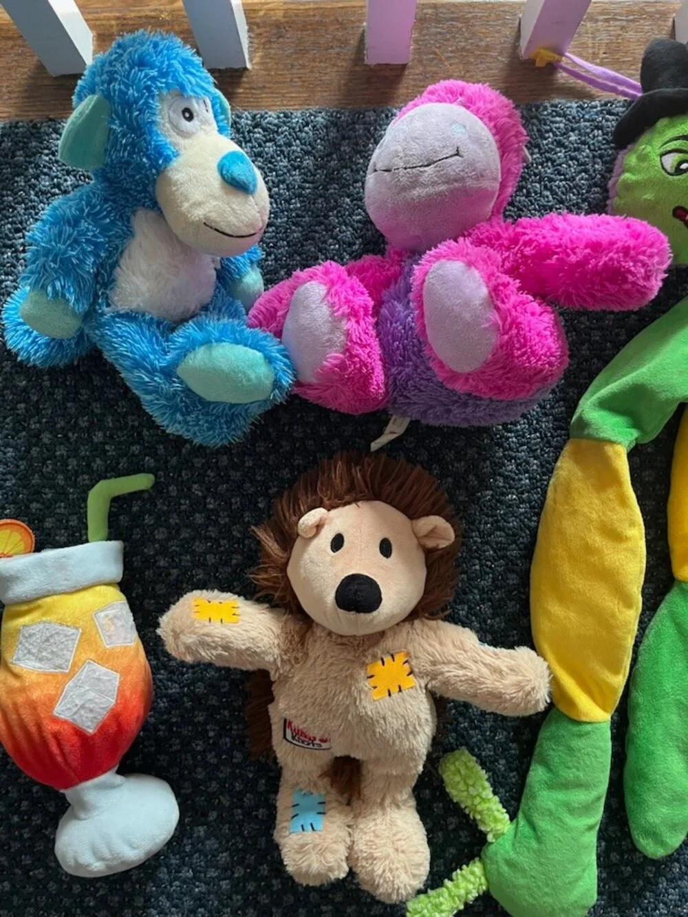 Three Dog Kong Toys plus 4